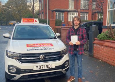 First Time Driving Test Pass for James