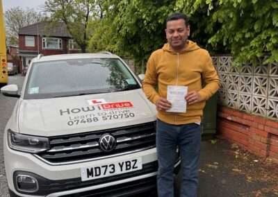 First Time Driving Test Pass for Jeemon