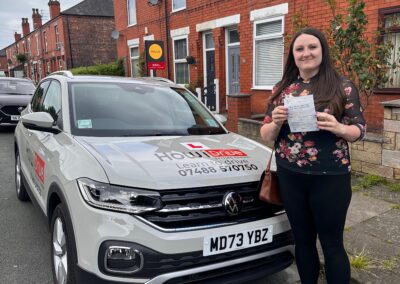 First Time Driving Test Pass for Chloe